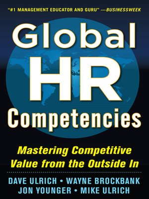 cover image of Global HR Competencies